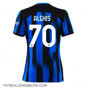 Inter Milan Alexis Sanchez #70 Replika Hemmatröja Damer 2023-24 Kortärmad